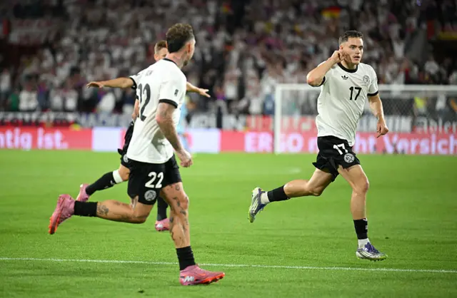 Florian Wirtz celebrates