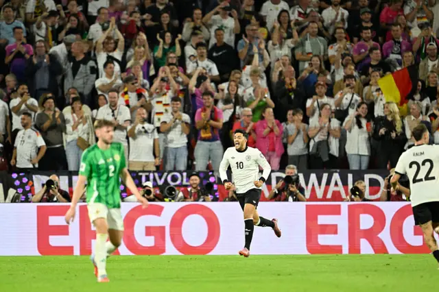 Nadium Amiri celebrates scoring