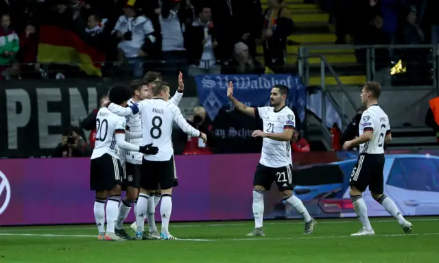 Germany celebrate