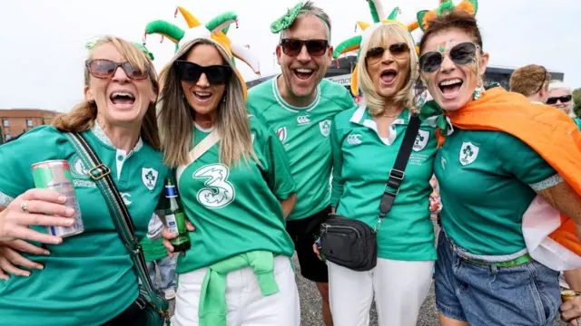Ireland fans