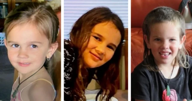 (From left) Ember Phillips, Jayda Phillips, and Maverick Phillips