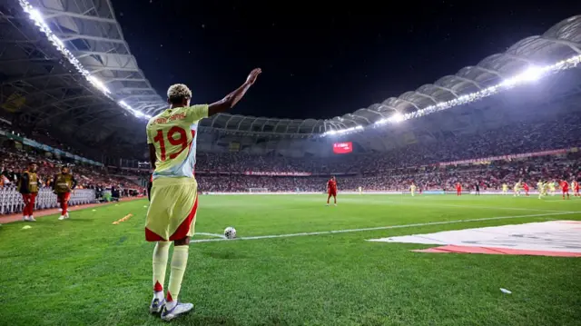 Barcelona winger Lamine Yamal