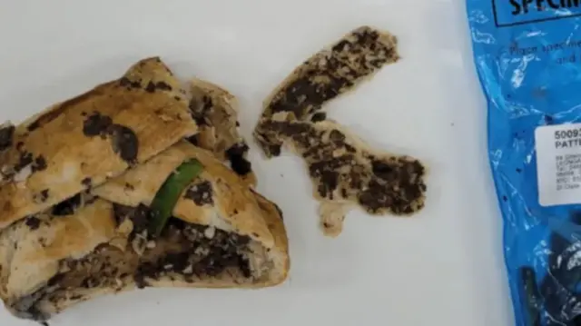 hotos released by the Supreme Court of Victoria after the verdict show the beef Wellington leftovers that had been collected from Erin Patterson's home