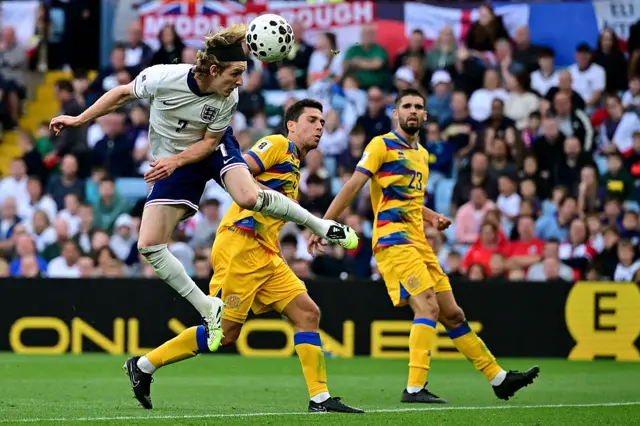 Anthony Gordon header for England against Andorra