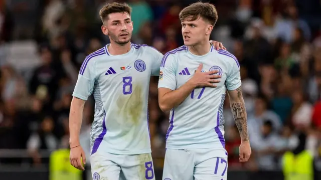 Billy Gilmour and Ben Doak