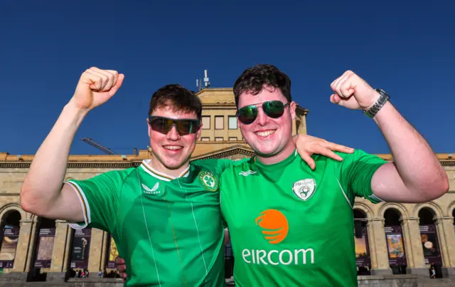Irish fans