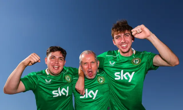 Irish fans