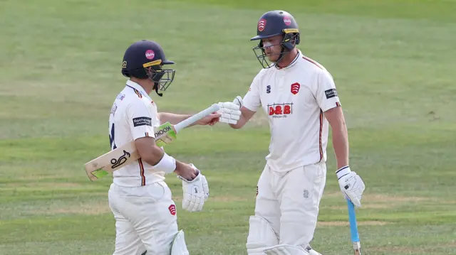 Dean Elgar and Tom Westley