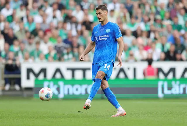 Patrik Schick of Bayer Leverkusen