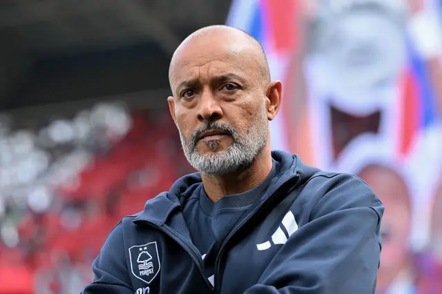 Nuno Espirito Santo looks on