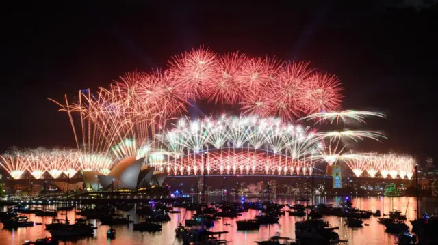 Fishekzjarre mbi Portin e Sidneit