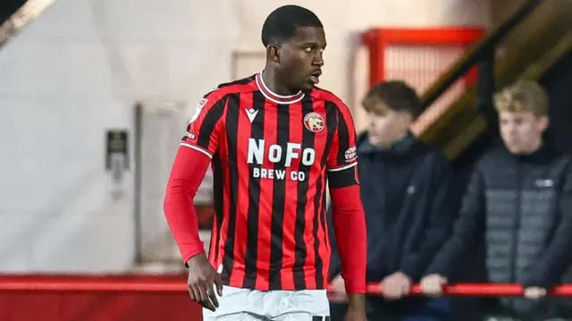 Walsall's top goalscorer Daniel Kanu