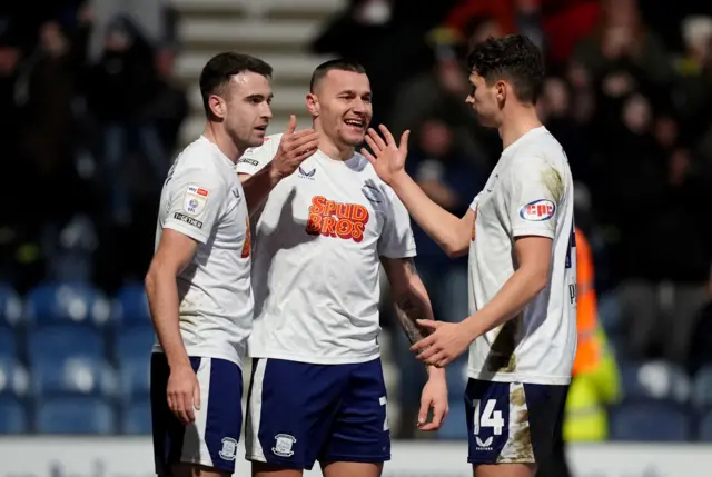 Preston celebrate