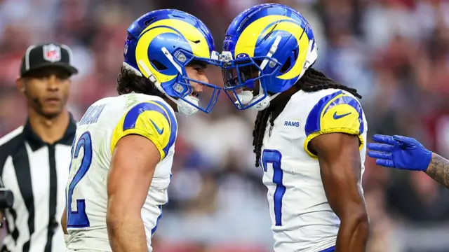 Puka Nacua and Davante Adams