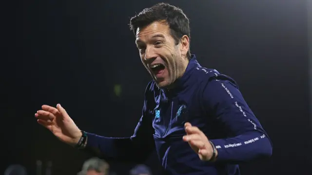 A happy Cardiff boss Brian Barry-Murphy