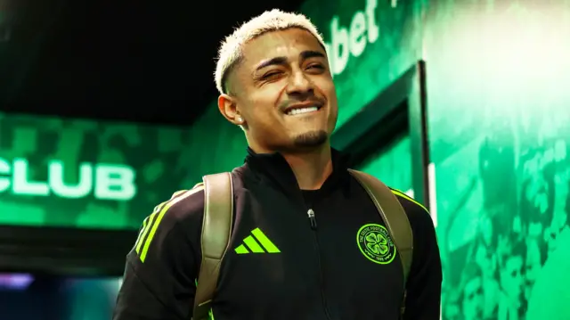 Julian Araujo gets his first Celtic start