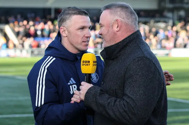 Wayne Rooney and John Rooney