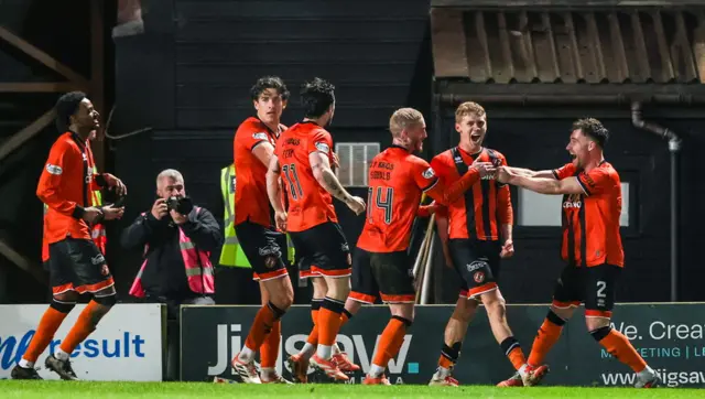 Dundee United beat Celtic 2-1 at Tannadice in December