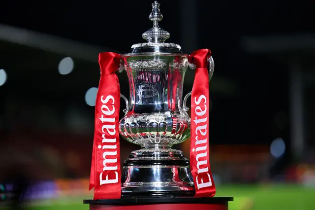 General view of the FA Cup