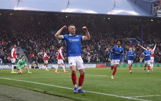 Colby Bishop celebrates