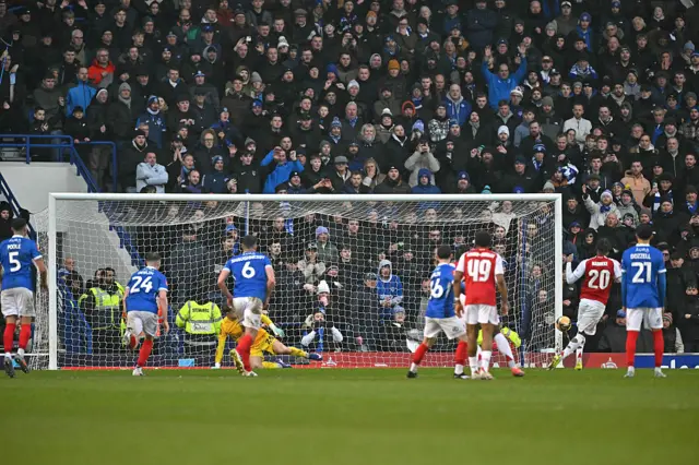 Noni Madueke misses his penalty