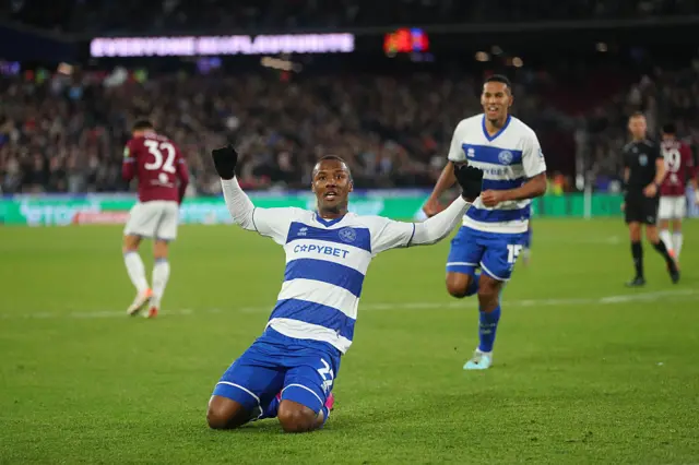 Richard Kone celebrates