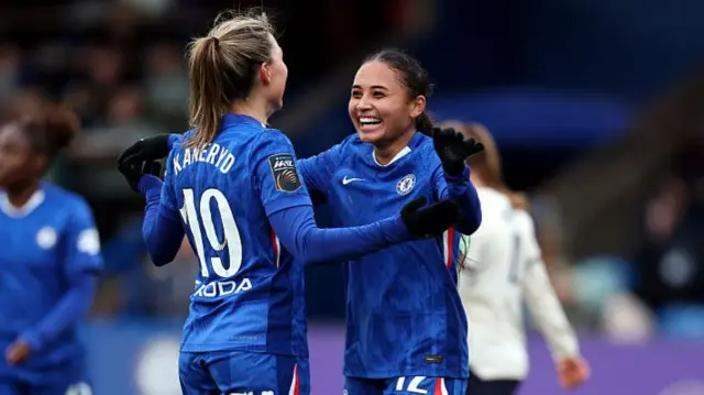 Chelsea celebrate
