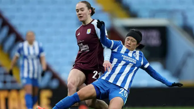 Villa Brighton action