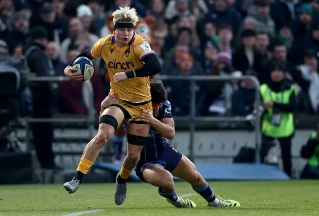 Henry Pollock on the run