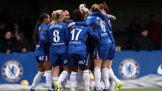Chelsea celebrate