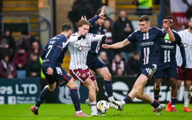 Dundee 0-0 Hearts
