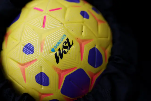 Detailed view of the Barclays Women's Super League official match ball