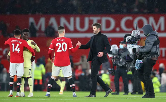 Michael Carrick at Old Trafford