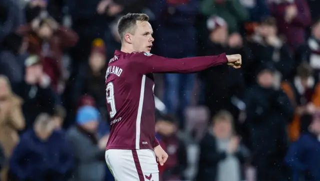Hearts' Lawrence Shankland