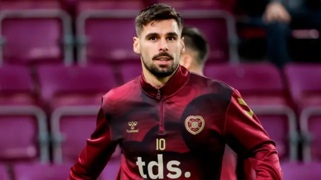 Hearts' Claudio Braga