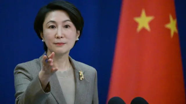 Chinese foreign ministry spokesperson Mao Ning
