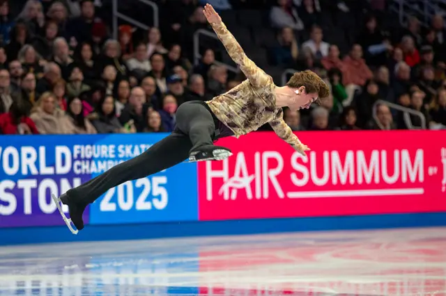 Edward Appleby of Great Britain performs