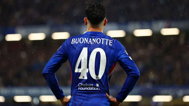 Buonanotte in action for Chelsea