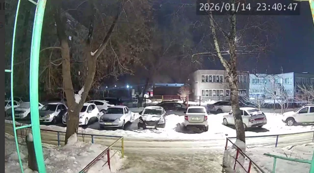 A screengrab from the CCTV footage