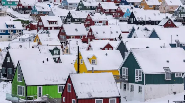 Houses in Nukk, Greenland