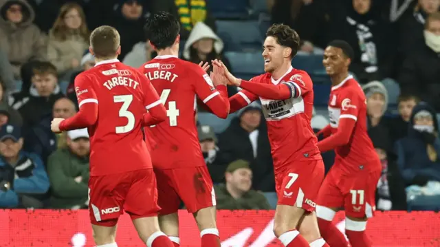 Middlesbrough celebrate