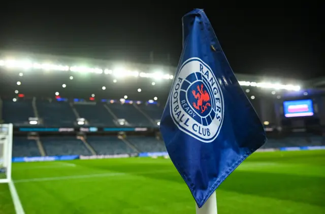 Ibrox corner flag