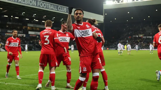 Middlesbrough celebrate