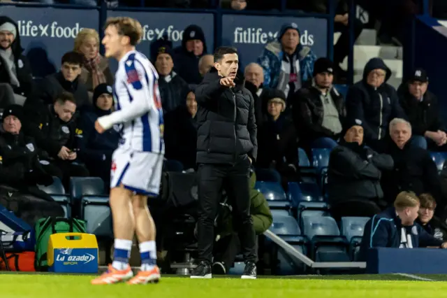 West Bromwich Albion Head Coach Eric Ramsay
