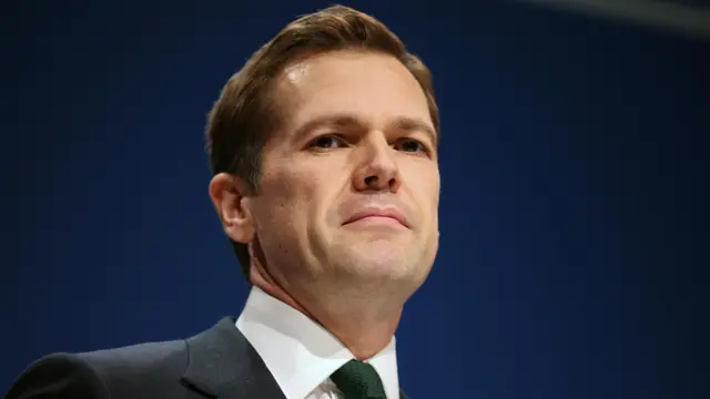 Close up of Reform UK politician Robert Jenrick