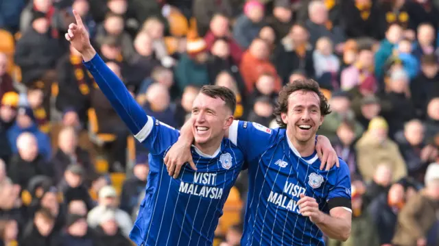 Cardiff celebrate