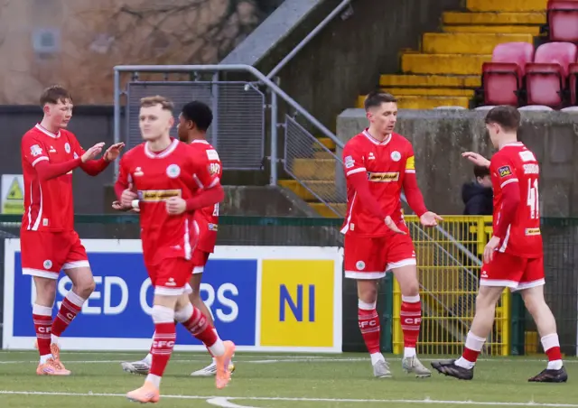 Healy celebrating