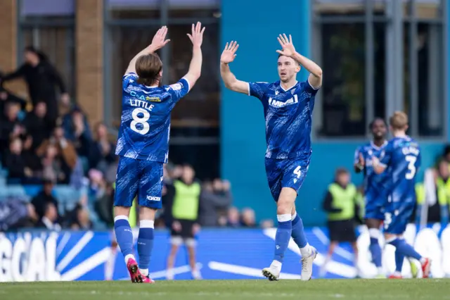 Gillingham celebrate