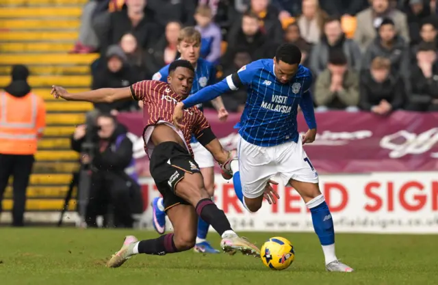 Bradford v Cardiff