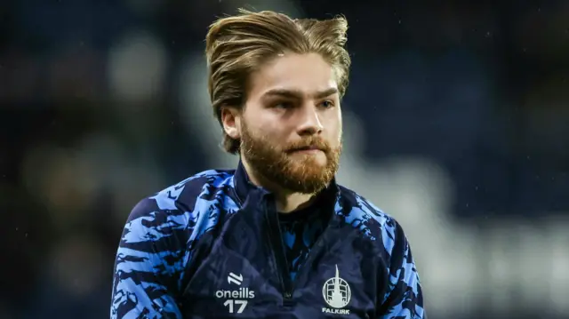 Falkirk winger Henry Cartwright